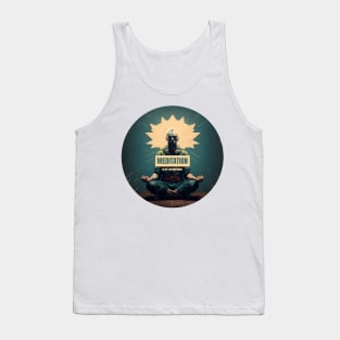 Meditation is my superpower Tank Top